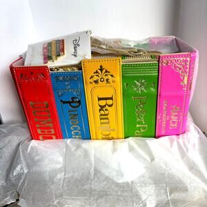 Loungefly x Stitch Shoppe Disney Classic Books Crossbody Bag NWT